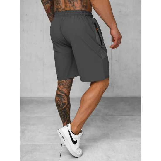 Vīriešu tumši pelēkie sporta šorti Keller JS/12K1802/5