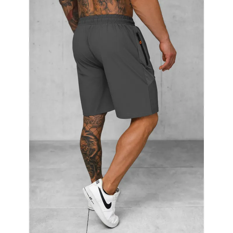Vīriešu tumši pelēkie sporta šorti Keller JS/12K1802/5