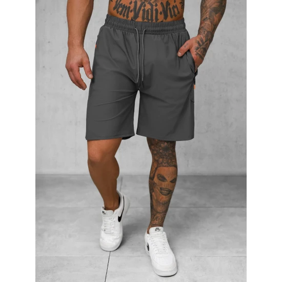Vīriešu tumši pelēkie sporta šorti Keller JS/12K1802/5