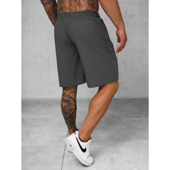 Vīriešu pelēkie sporta šorti Angus JS/12K1803/5