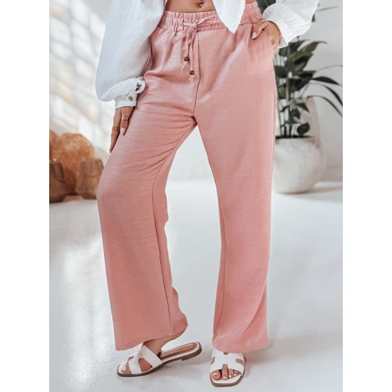 Sieviešu ikdienas bikses Fiona rozā krāsā UY2645