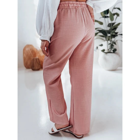 Sieviešu ikdienas bikses Fiona rozā krāsā UY2645