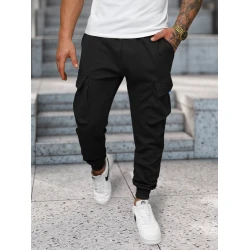 Vīriešu melnas treniņbikses Bost