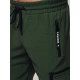 Vīriešu tumši zaļas bikses Rosko UX4467