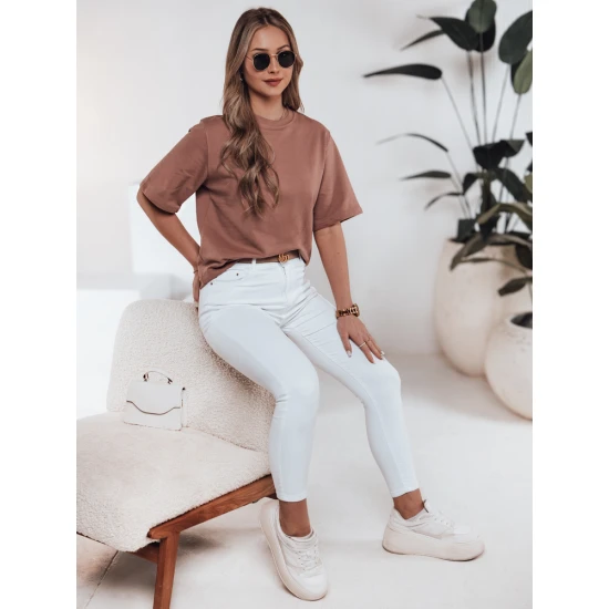 Sieviešu brūns T-krekls Silvi T-krekls