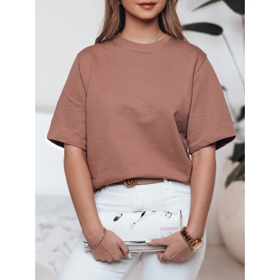 Sieviešu brūns T-krekls Silvi T-krekls