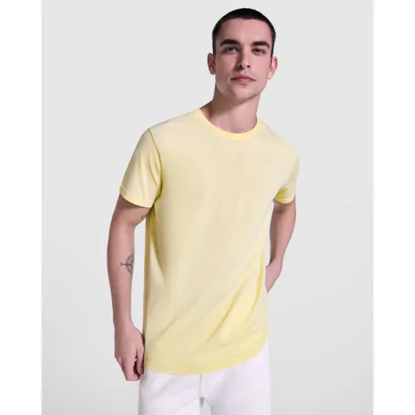 Vīriešu dzeltens Corgi T-krekls T-krekls | Polo Roly