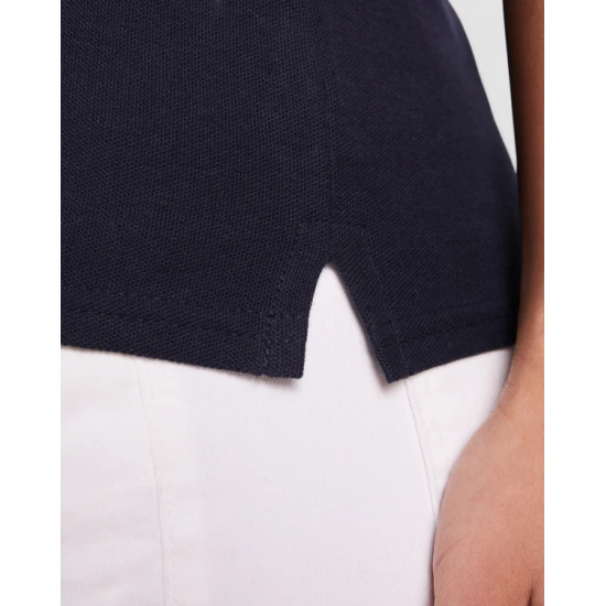 Sieviešu melns polo krekls Princess T-krekls | Polo Roly