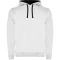 Balts/tumši zils džemperis ar kapuci Urban