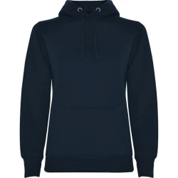 Sieviešu tumši zils džemperis ar kapuci Urban women