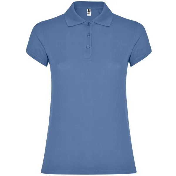 Sieviešu zils polo krekliņš Riviera Blue Star T-krekls | Polo Roly