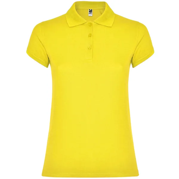 Sieviešu dzeltens polo krekliņš Star T-krekls | Polo Roly