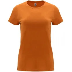 Sieviešu oranžs Capri T-krekls