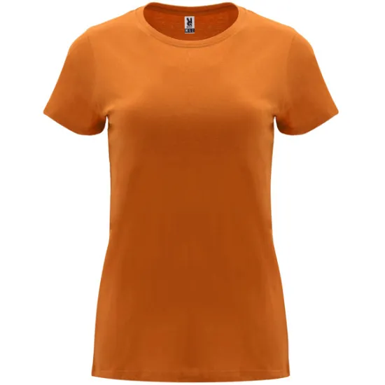 Sieviešu oranžs Capri T-krekls T-krekls | Polo Roly