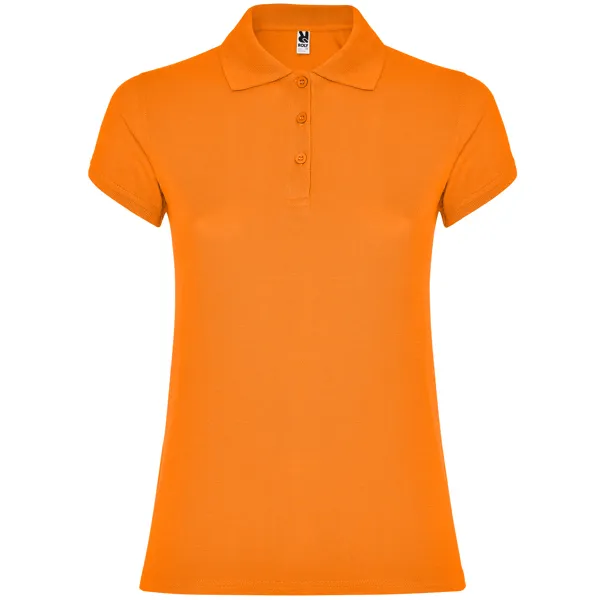 Sieviešu oranžs polo krekliņš Star T-krekls | Polo Roly
