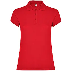 Sieviešu sarkans polo krekls Star