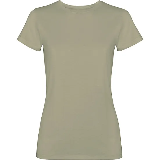 Naisten vaalea khaki T-paita FIYI T-paita | Polo