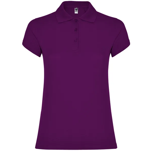 Sieviešu violets polo krekliņš Star T-krekls | Polo Roly