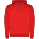 Sarkans džemperis ar kapuci Urban
