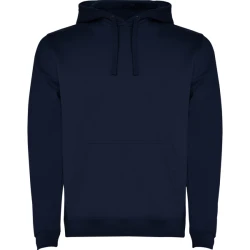 Tumši zils džemperis ar kapuci Urban