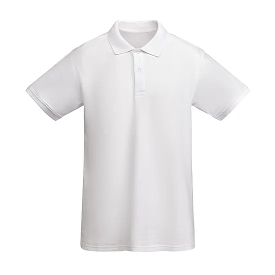 Vīriešu balts polo krekls Prince T-krekls | Polo Roly