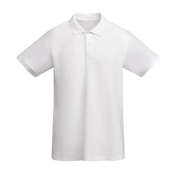 Vīriešu balts polo krekls Prince T-krekls | Polo Roly