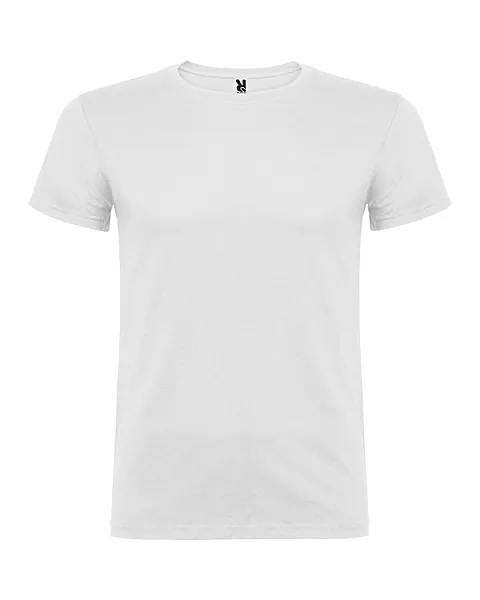 Vīriešu balts Beagle T-krekls