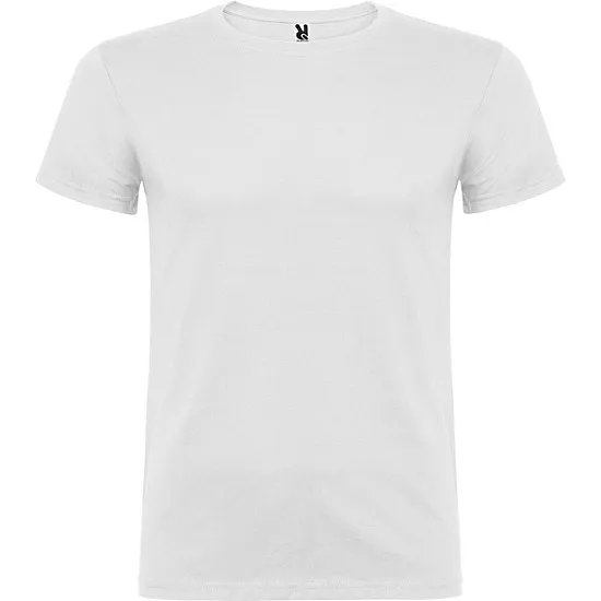 Vīriešu balts Beagle T-krekls T-krekls | Polo Roly