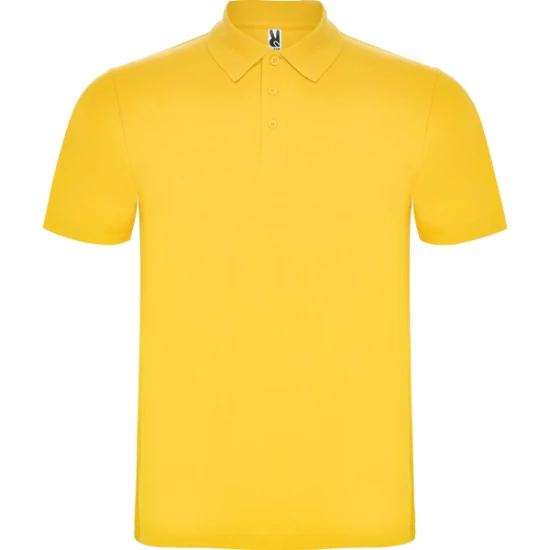 Dzeltens vīriešu polo krekls Austral T-krekls | Polo Roly