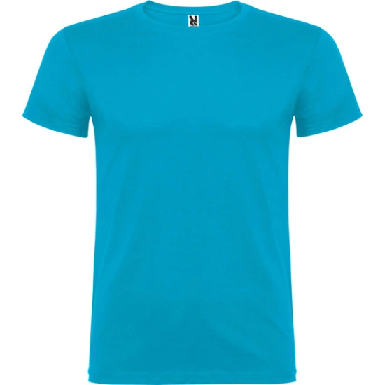 Vīriešu T-krekls Beagle tirkīza krāsas T-krekls | Polo Roly