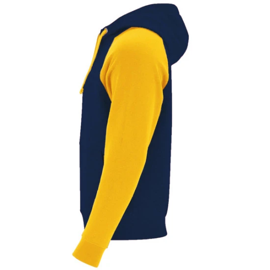 Tumši zils/dzeltens Badet džemperis Džemperi ar kapuci Roly
