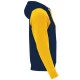 Tumši zils/dzeltens Badet džemperis Džemperi ar kapuci Roly