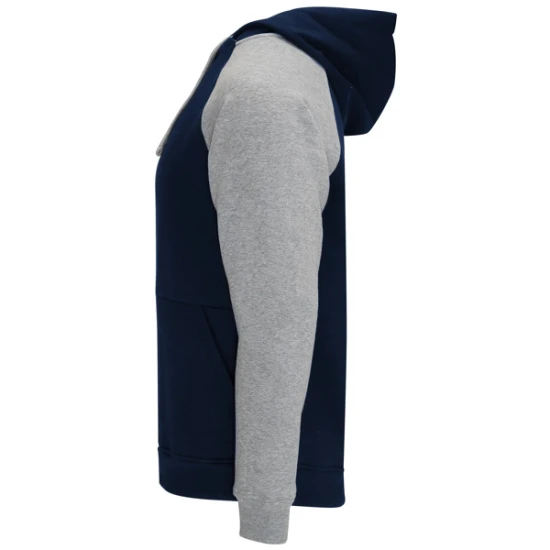 Tumši zils/pelēks Badet džemperis Džemperi ar kapuci Roly