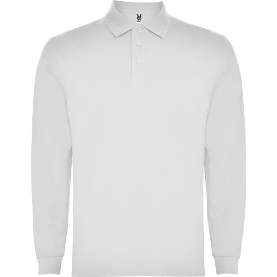 Bērnu balts polo krekls ar garām piedurknēm Carpechild T-krekls | Polo Roly