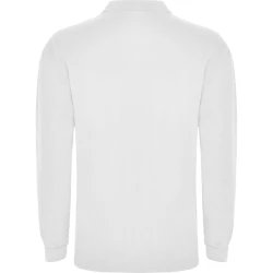 Vīriešu balts polo krekls ar garām piedurknēm Carpe