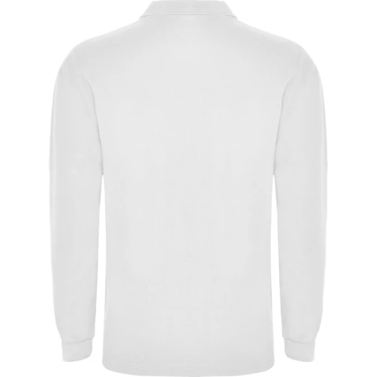 Bērnu balts polo krekls ar garām piedurknēm Carpechild T-krekls | Polo Roly