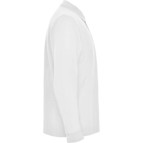 Bērnu balts polo krekls ar garām piedurknēm Carpechild T-krekls | Polo Roly