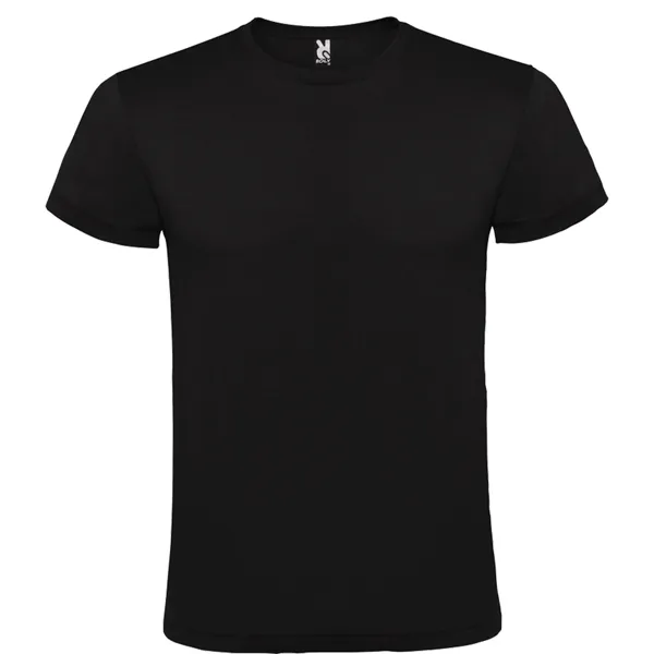 Vīriešu melns Atomic T-krekls T-krekls | Polo Roly