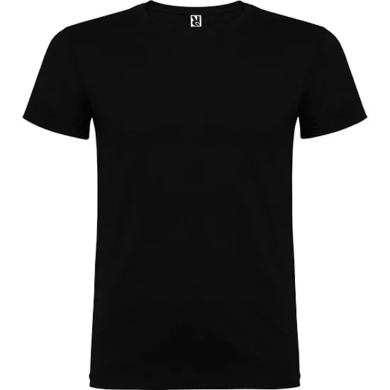 Vīriešu melns Beagle T-krekls T-krekls | Polo Roly