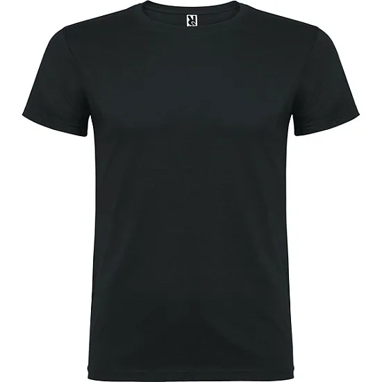 Vīriešu melns Beagle T-krekls T-krekls | Polo Roly