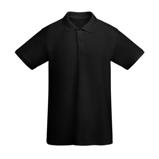 Vīriešu melns polo krekls Prince T-krekls | Polo Roly