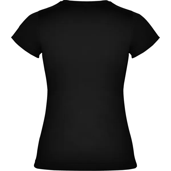 Sieviešu melns Jamaica T-krekls T-krekls | Polo Roly