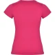 Sieviešu spilgti rozā Jamaikas T-krekls T-krekls | Polo Roly