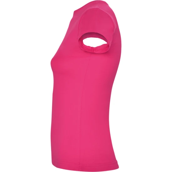 Sieviešu spilgti rozā Jamaikas T-krekls T-krekls | Polo Roly