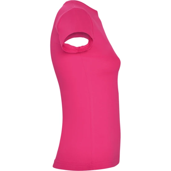 Sieviešu spilgti rozā Jamaikas T-krekls T-krekls | Polo Roly