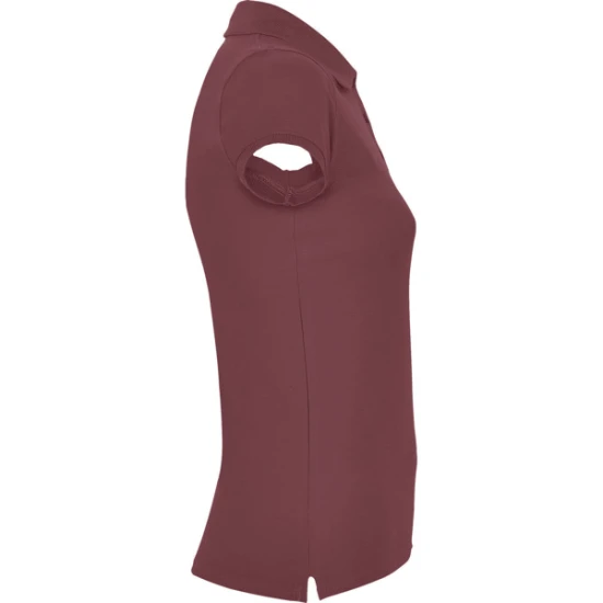 Sieviešu bordo krāsas vīna polo krekliņš Star T-krekls | Polo Roly