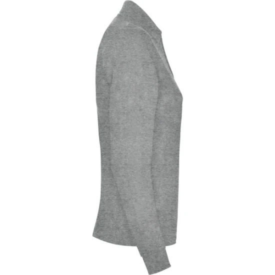 Sieviešu pelēks polo krekls ar garām piedurknēm Estrella T-krekls | Polo Roly