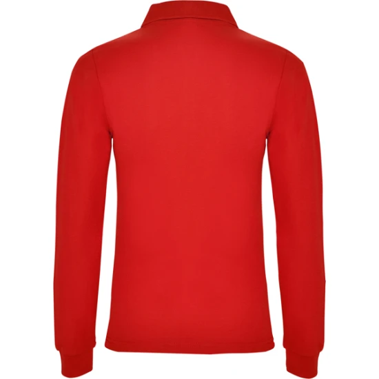 Sieviešu sarkans polo krekliņš ar garām piedurknēm Estrella T-krekls | Polo Roly