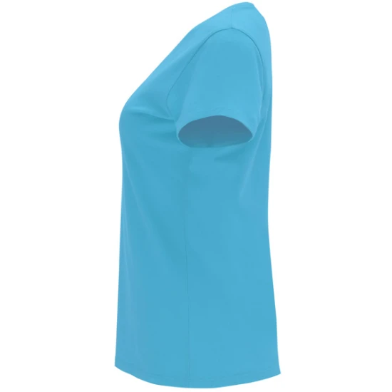 Sieviešu krekliņš ar kapri krekliņu tīriskajā krāsā T-krekls | Polo Roly