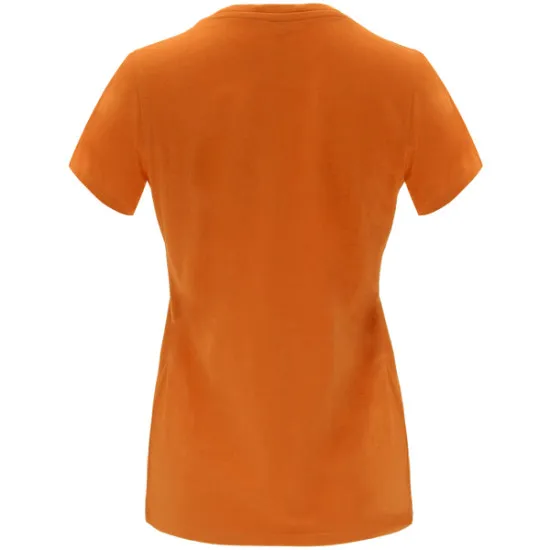Sieviešu oranžs Capri T-krekls T-krekls | Polo Roly